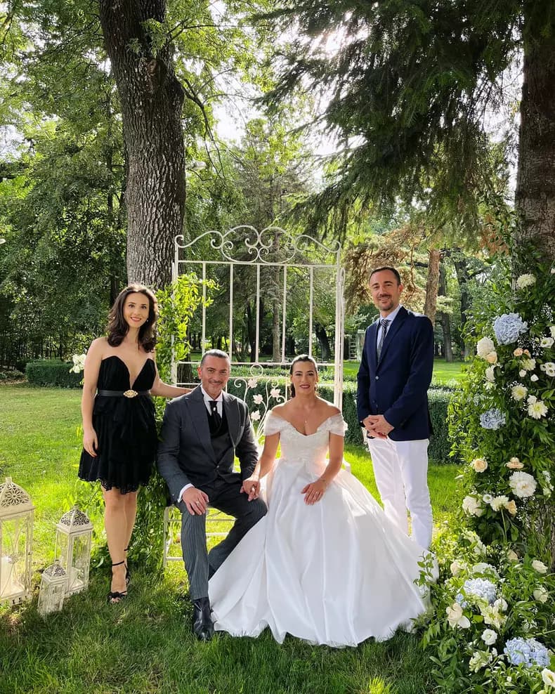 Cătălina Ponor s-a căsătorit religios cu Bogdan Jianu! Mirele a venit călare