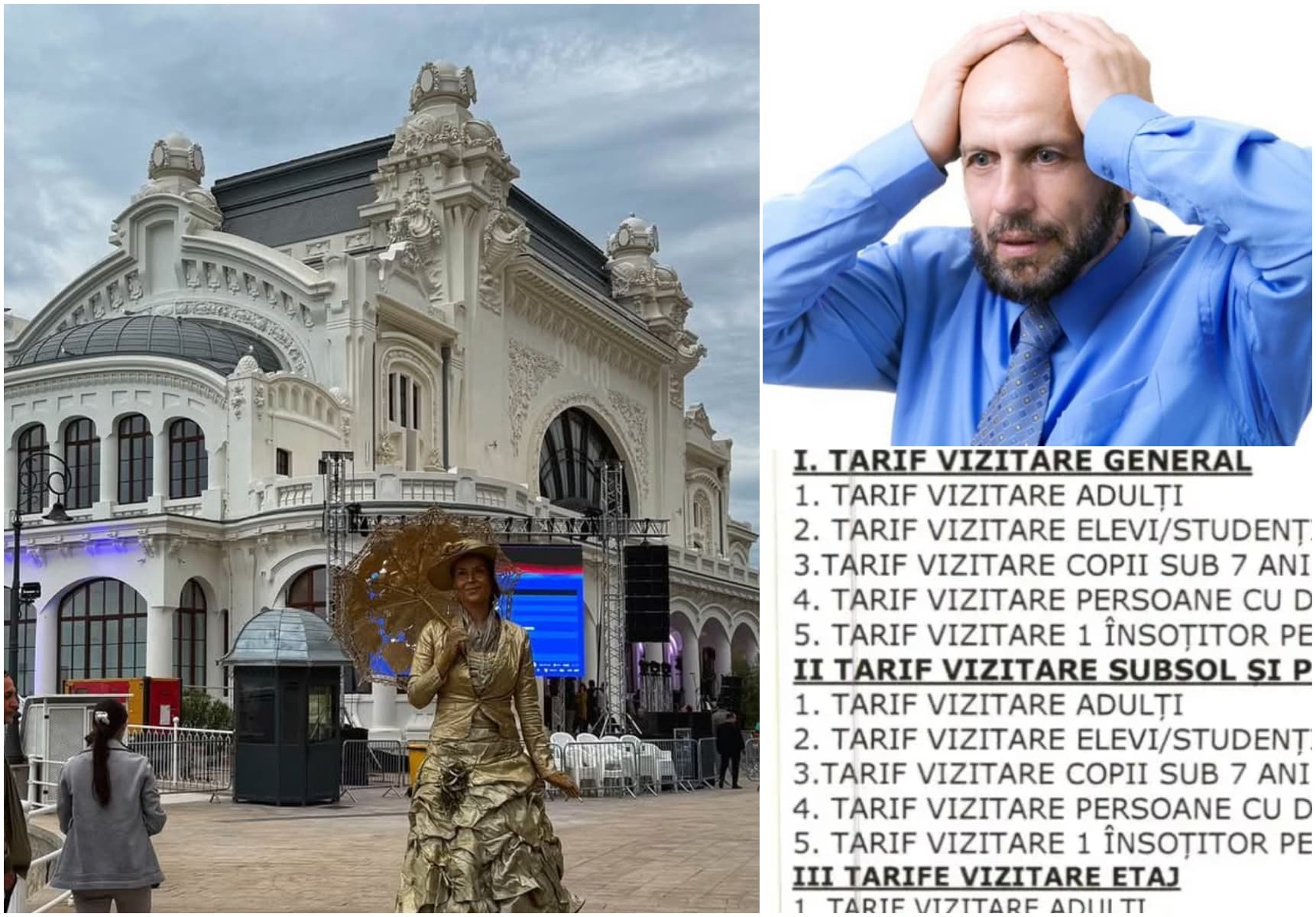 Cazinoul din Constanța, scos „la produs”! Business cu o LISTĂ DE PREȚURI, lungă ca în meniu de restaurat