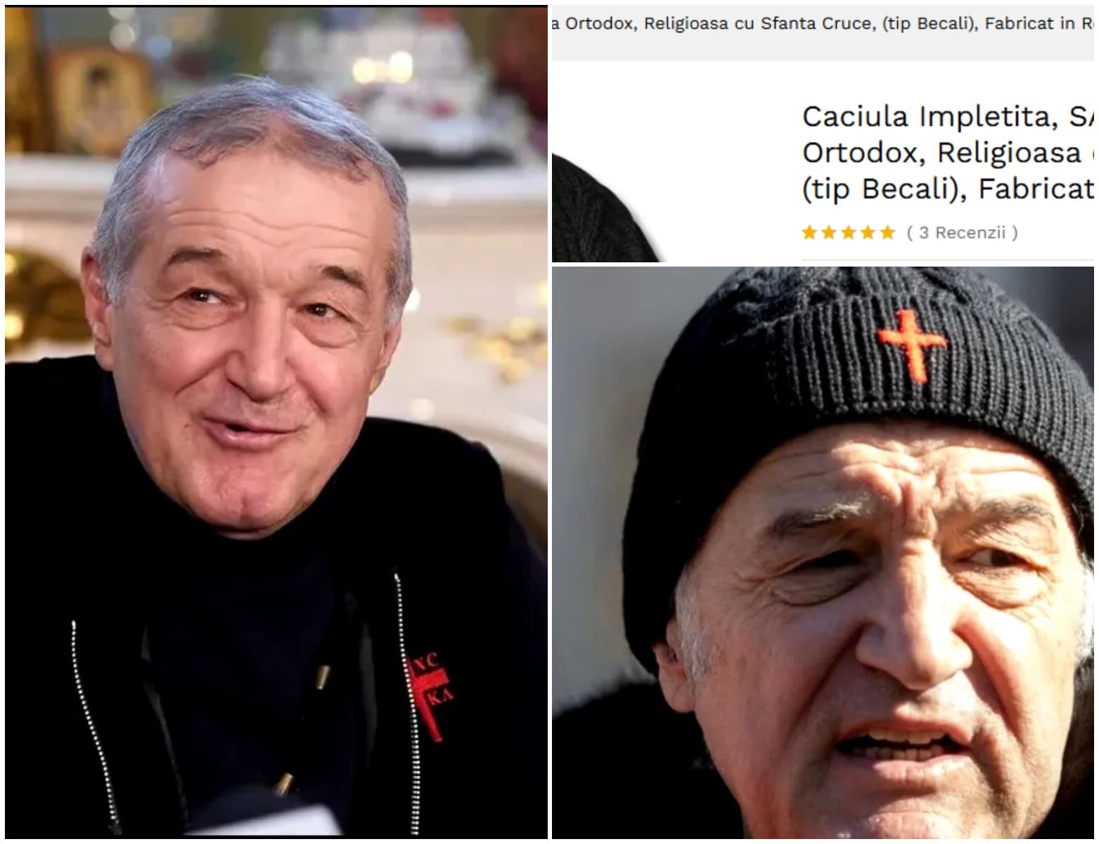 Ce preț are fesul Becali, făcut celebru de milionarul credincios. A înlocuit brandurile faimoase cu un producător autohton