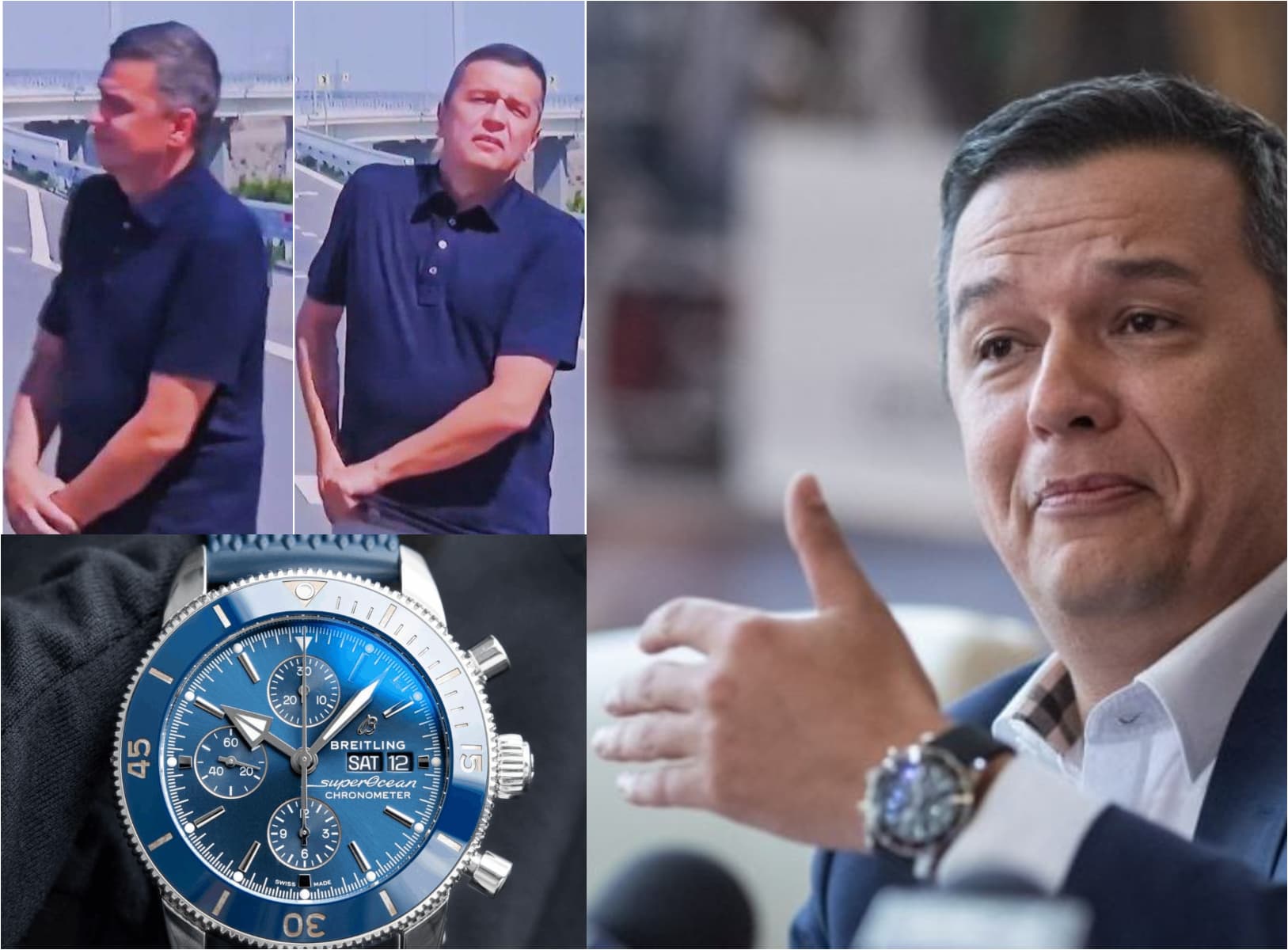 Cât valorează, de fapt, ceasul pe care Sorin Grindeanu l-a ascuns de jurnaliști. Liderul PSD: ”90.000 euro e o glumă proastă”