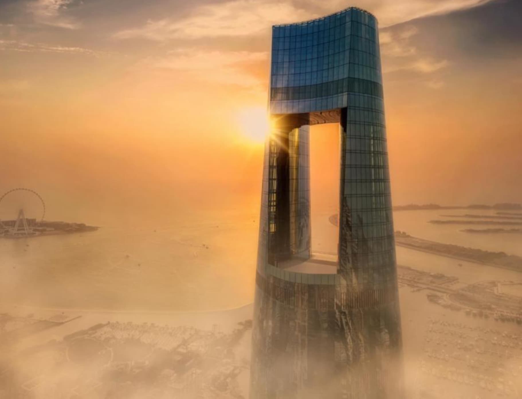 Cel mai înalt hotel din lume s-a deschis oficial! Unde se află Ciel Tower, clădirea de 377 metri