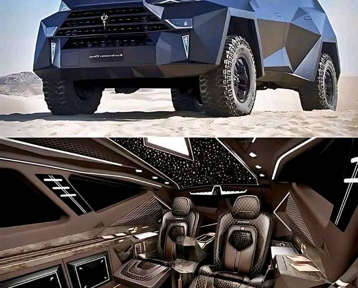 Cum arată cel mai scump SUV din lume! Cântărește 6 tone, are viteză de autocar și costă cât un bloc