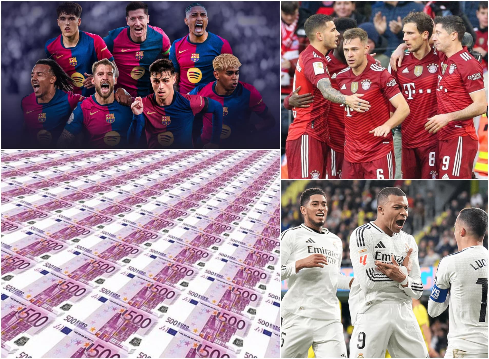 Clubul de fotbal cu cele mai mari venituri din lume și campionatul care ”produce” cei mai mulți bani! Top 10 echipe bogate