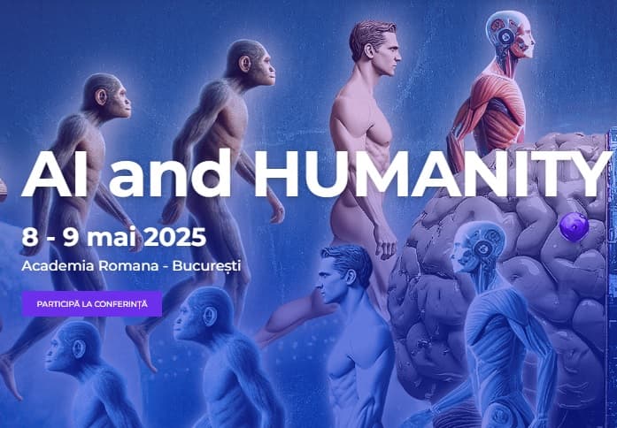 Conferința ”AI and Humanity” începe la București. Money.ro transmite în direct evenimentul