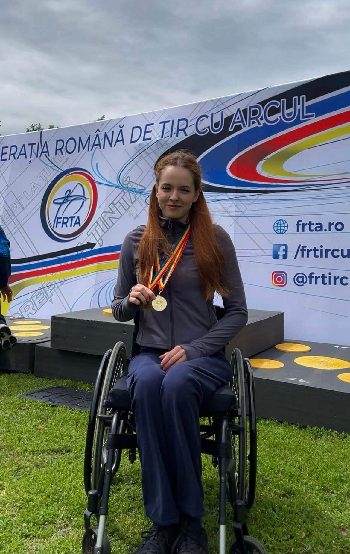 Crăciun în sala de antrenament: lupta Andei Arghir pentru visul paralimpic