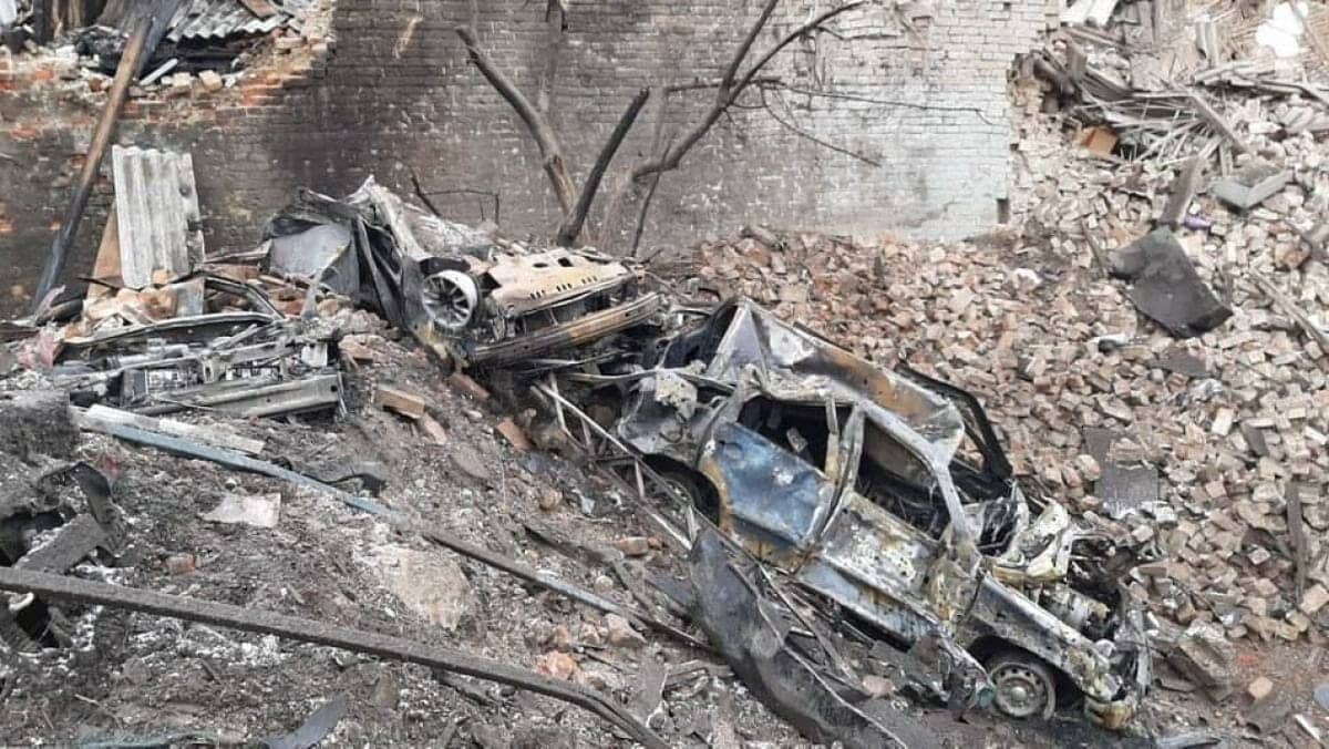 DEZASTRU la HARKOV! Așa arată blocurile de locuit după bombardamentul rușilor