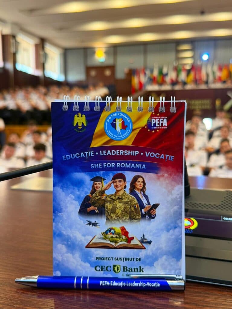 Peste 200 de studenți ai Academiei Navale „Mircea cel Bătrân” au participat la campania „Educație, Leadership, Vocație – She for Romania”