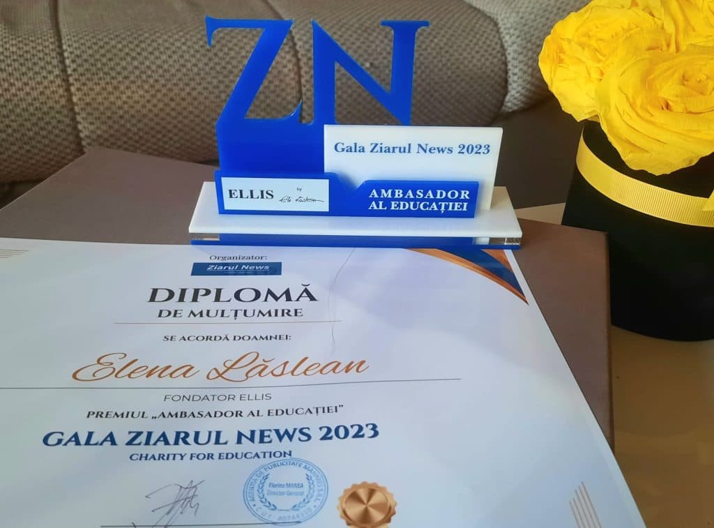 Eli Lăslean, designerul preferat de Carmen Iohannis și Andreea Marin, a primit titlul de Ambasador al Educației