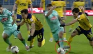 Fază uluitoare în Turcia! Moruţan a primit penalty, după ce şi-a călcat un adversar în careu. Sefer, show total în Israel