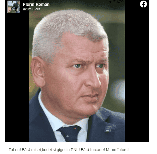 Florin Roman, mesaj care provoacă cutremur în PNL: atac frontal la grei ai partidului