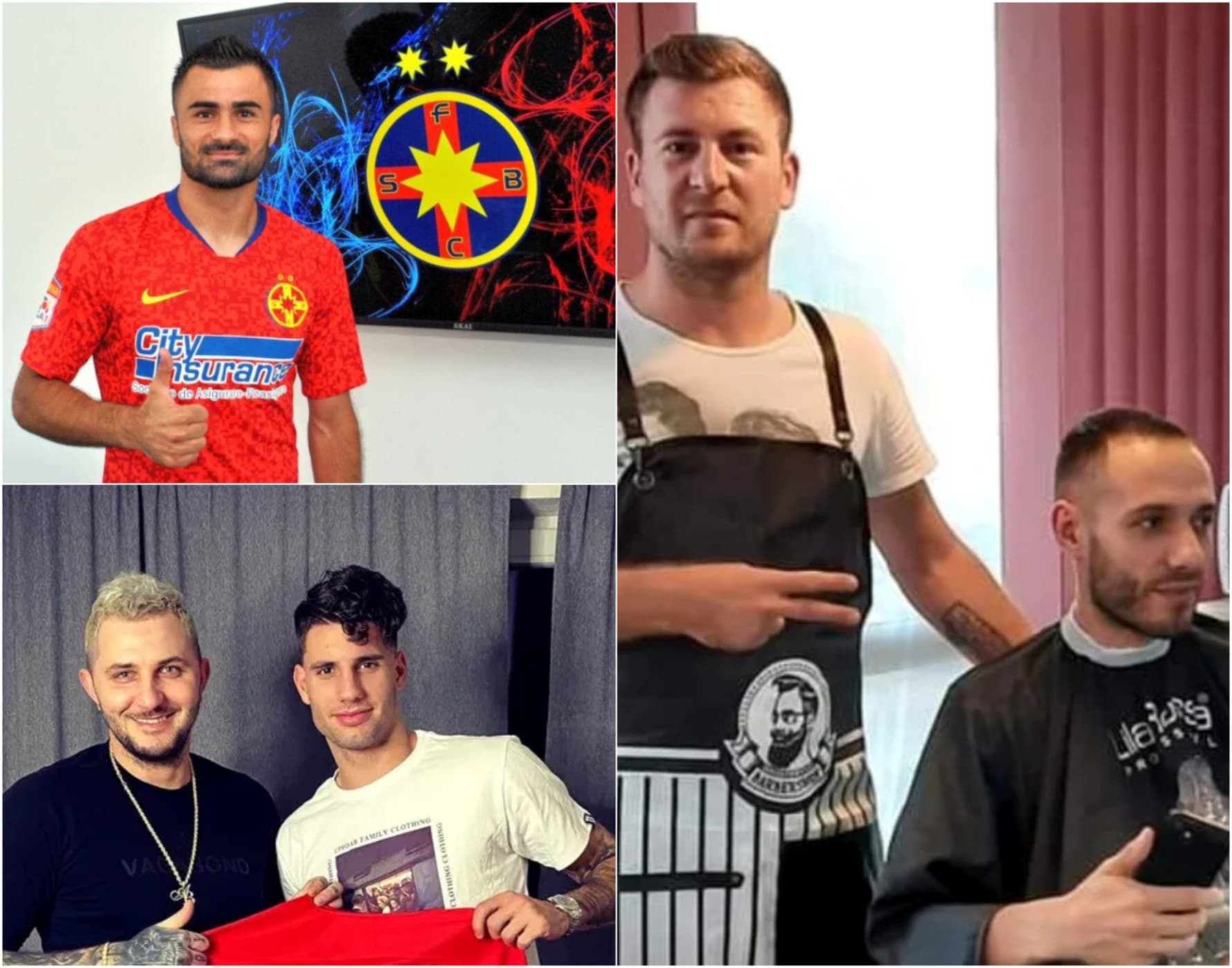 Fotbaliștii români care s-au apucat de tuns și au propriile frizerii! De la gazon, la afaceri cu foarfeca