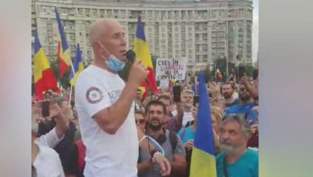 Garcea, în mijlocul demonstrației împotriva Legii Carantinării!
