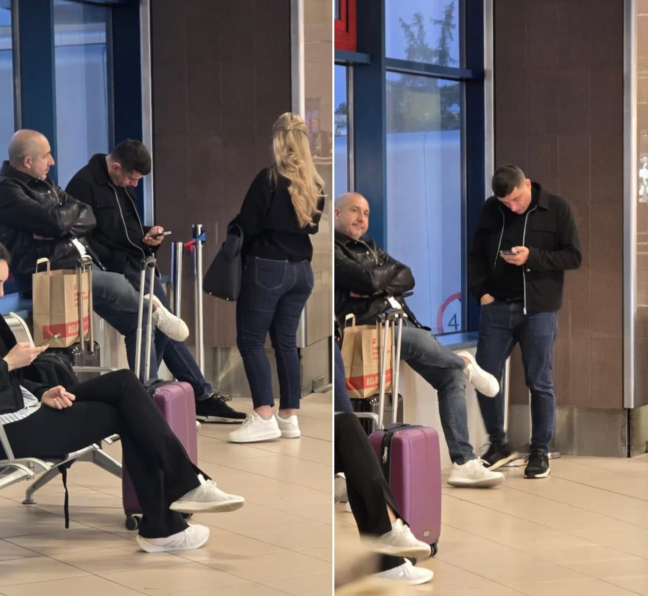 George Simion, surprins pe aeroportul Otopeni alături de omul de afaceri Vasile Pușcaș