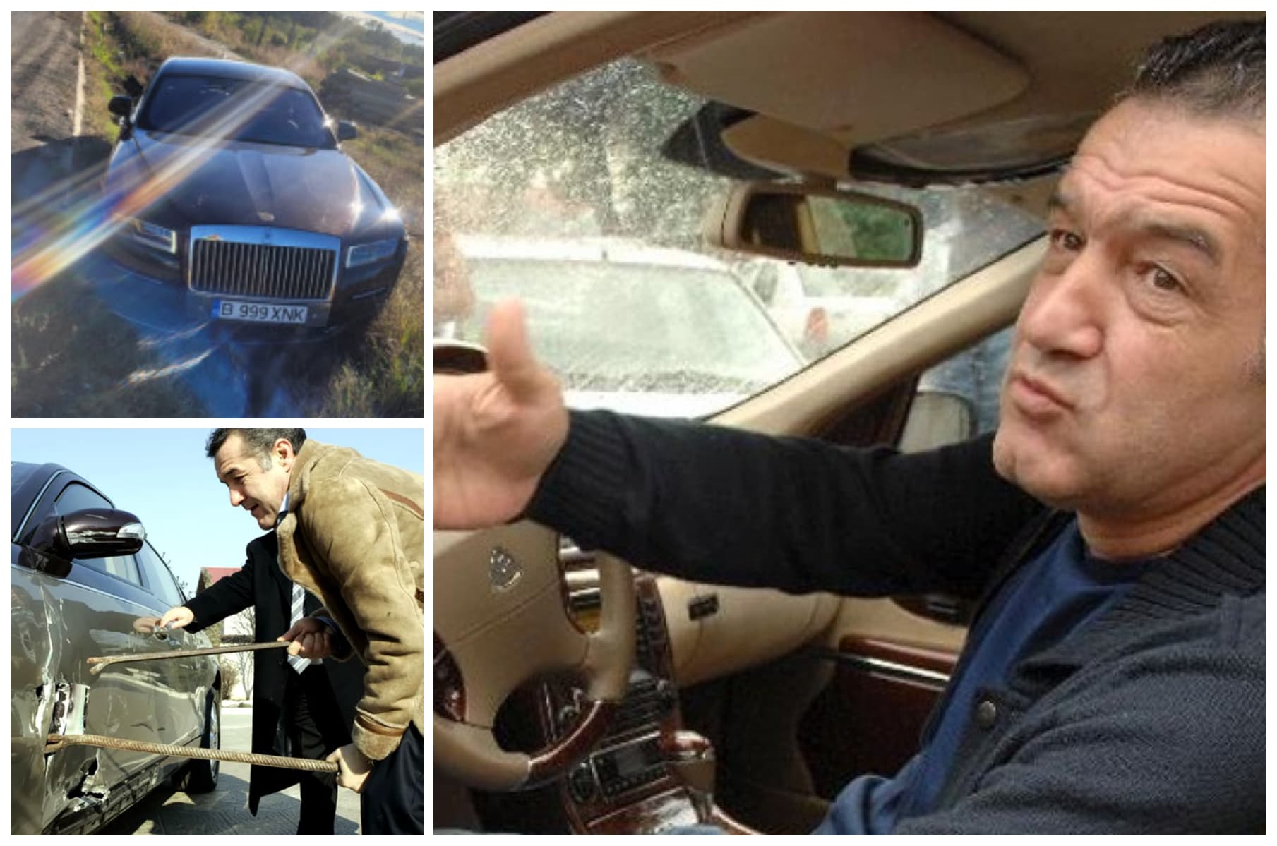 Gigi Becali a hotărât: nu se va mai urca decât în Rolls Royce! ”Nu mai pun mâna pe altă mașină!”