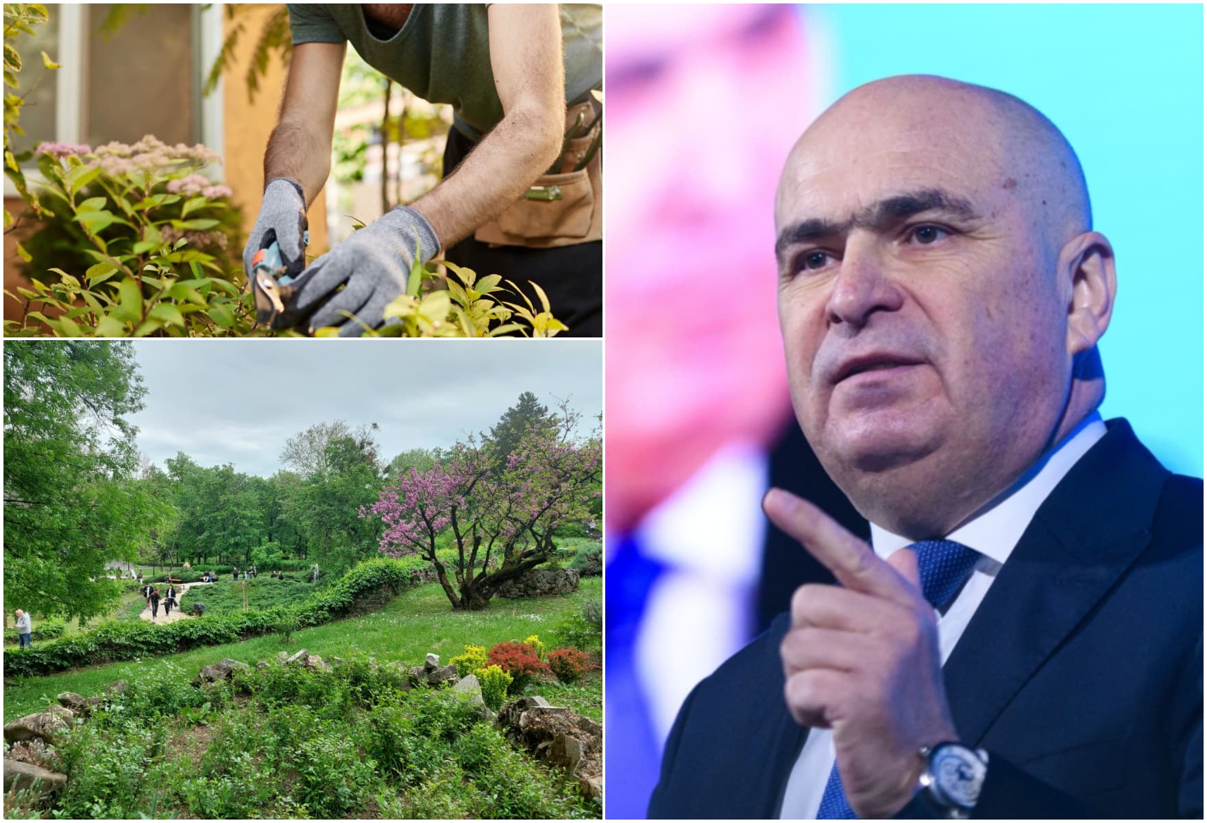 Ilie Bolojan, impresionat de grădinarii „invizibili” din curtea Palatului Cotroceni: ”Trebuie să-i cunosc!”