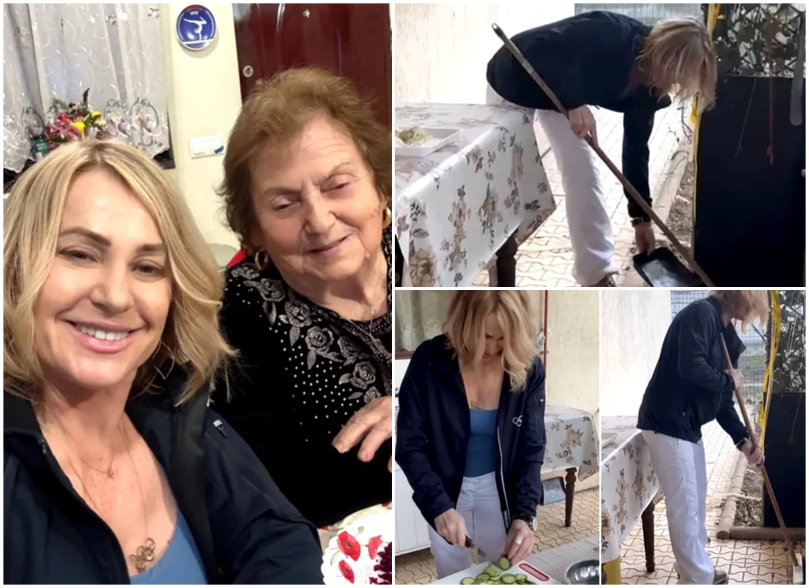 Imagini rare cu casa copilăriei Nadiei Comăneci! „Zeița de la Montreal” a măturat curtea din Onești