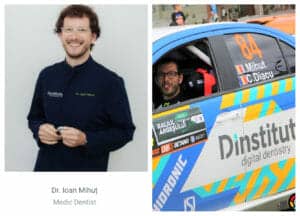 Ioan Mihuț este în weekend pilot de raliu, în restul zilelor săptămânii dentist. Turează cu aceeași ușurință freza stomatologică și motorul