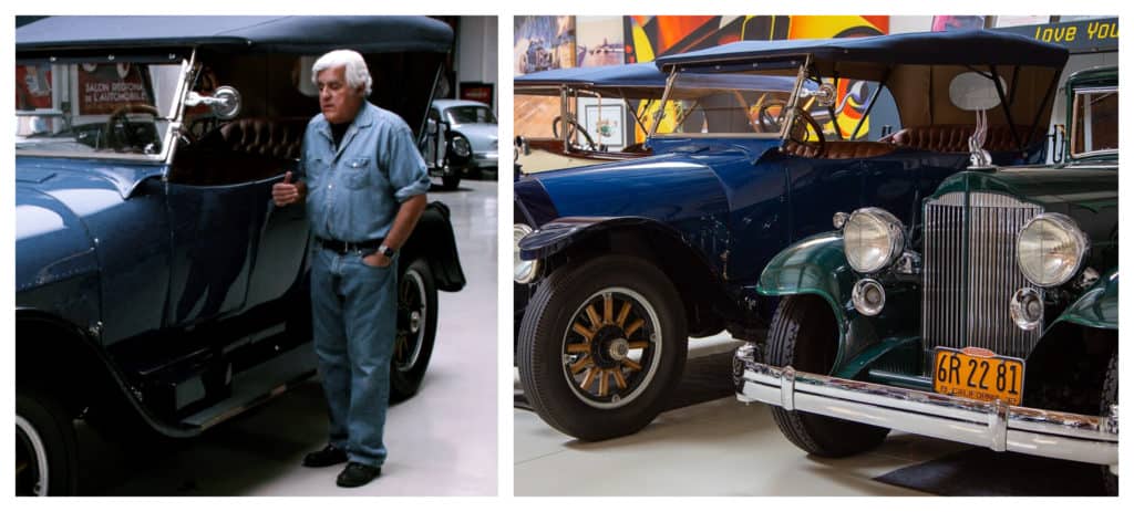 Jay Leno a investit un sfert din averea sa în peste 250 de mașini și motociclete/FOTO! Peste 100 de milioane de dolari a băgat într-un hangar devenit garaj