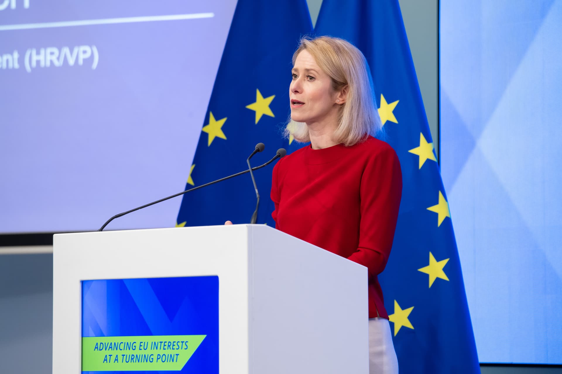 Kaja Kallas spune că UE intră într-o nouă ordine mondială dominată de competiție și coerciție și își fixează trei priorități externe