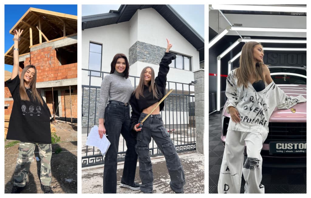 La 19 ani, Iuliana Beregoi și-a cumpărat și vilă și supermașină. ”Dacă mi-ar fi spus cineva acum 8 ani că o să-mi cumpăr casa mea, i-aș fi spus că e nebun”