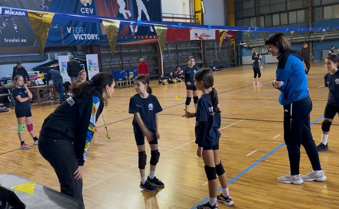 Leya are 8 ani și deja visează că va juca la Jocurile Olimpice