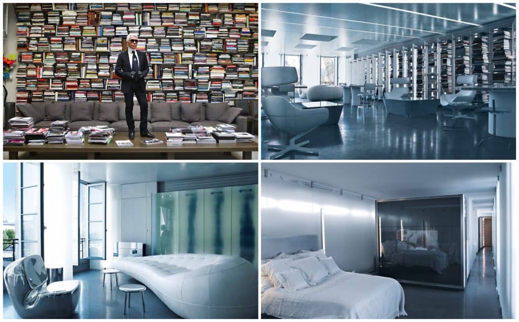 Locuința din Paris ce a aparținut lui Karl Lagerfeld a fost licitată la 10 milioane de euro. Apartamentul are 3 camere /FOTO!