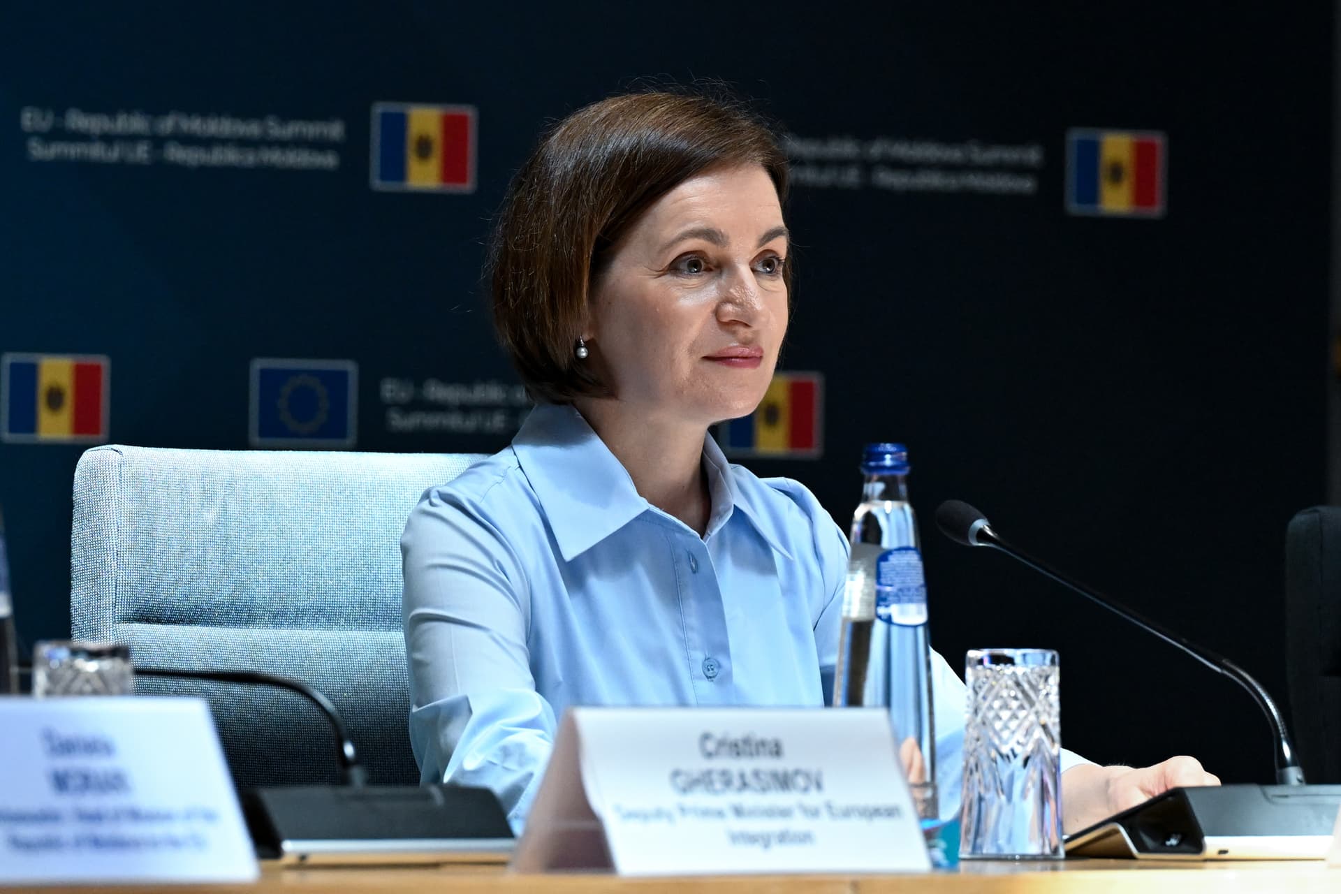 Maia Sandu a spus la Bruxelles că Republica Moldova trebuie să folosească rapid fereastra de oportunitate pentru aderarea la Uniunea Europeană