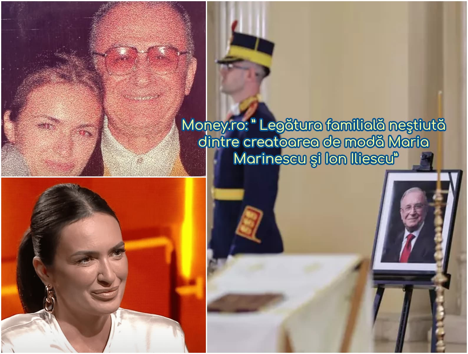 Maria Marinescu, omagiu emoționant pentru Ion Iliescu! Legătura familială neștiută dintre cei doi
