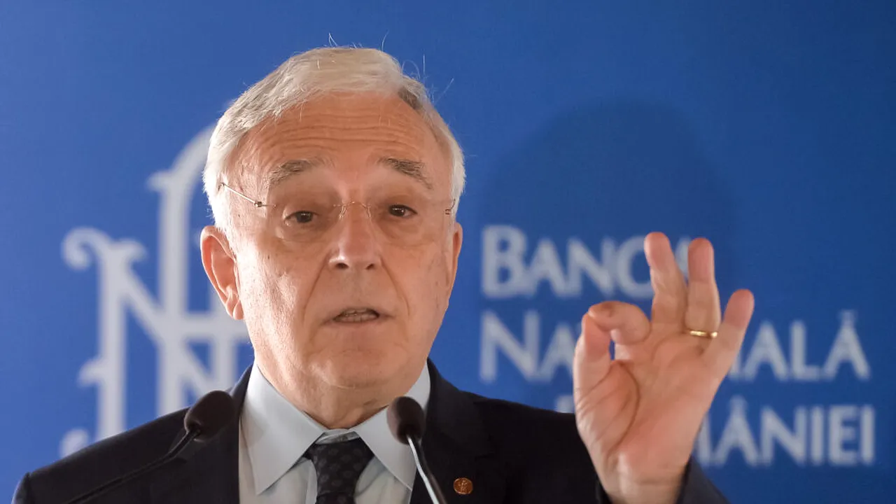 Mugur Isărescu estimează că economia României va evita recesiunea tehnică