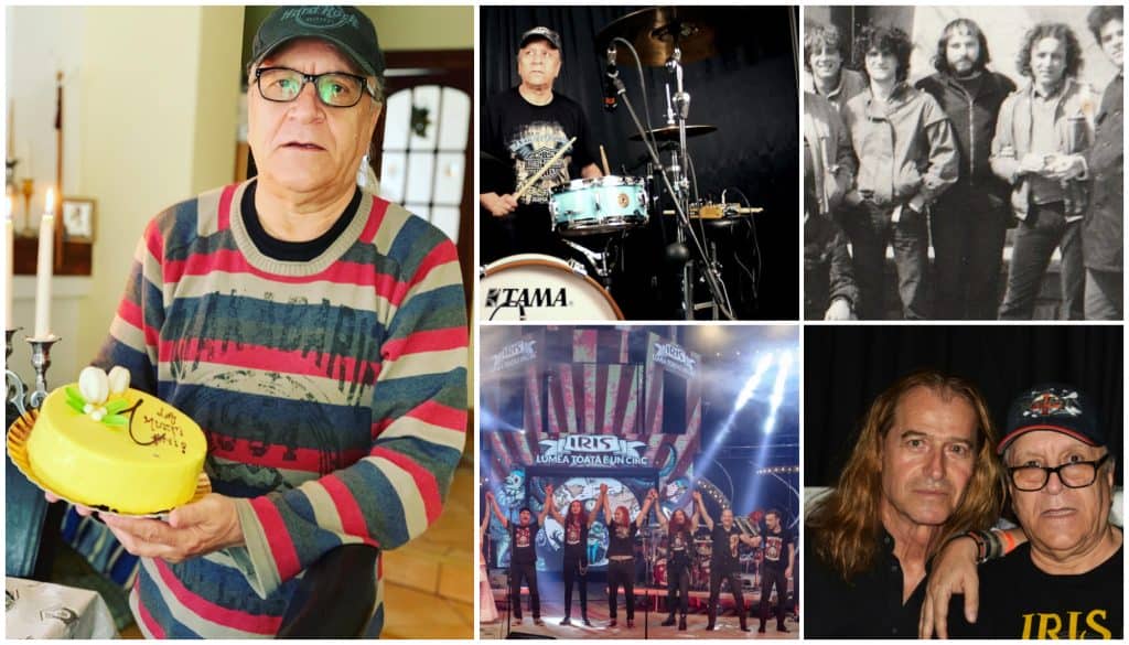 Nelu Dumitrescu -70 de ani! La mulți ani fondatorului trupei Iris, legenda rock-ului românesc