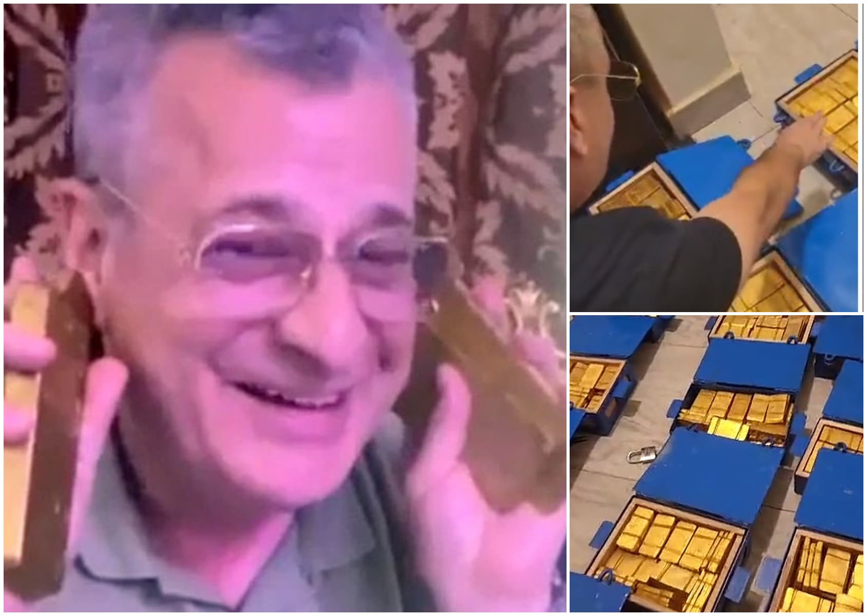 Nelu Varga, patronul CFR Cluj, numără lingouri de aur. ”Sunt 2.300 de kile. Vând tone de aur în Dubai. Care e problema?”