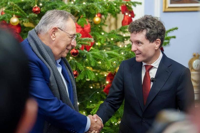 Nicușor Dan s-a întâlnit cu românul care a dezvoltat cartierul financiar al Londrei
