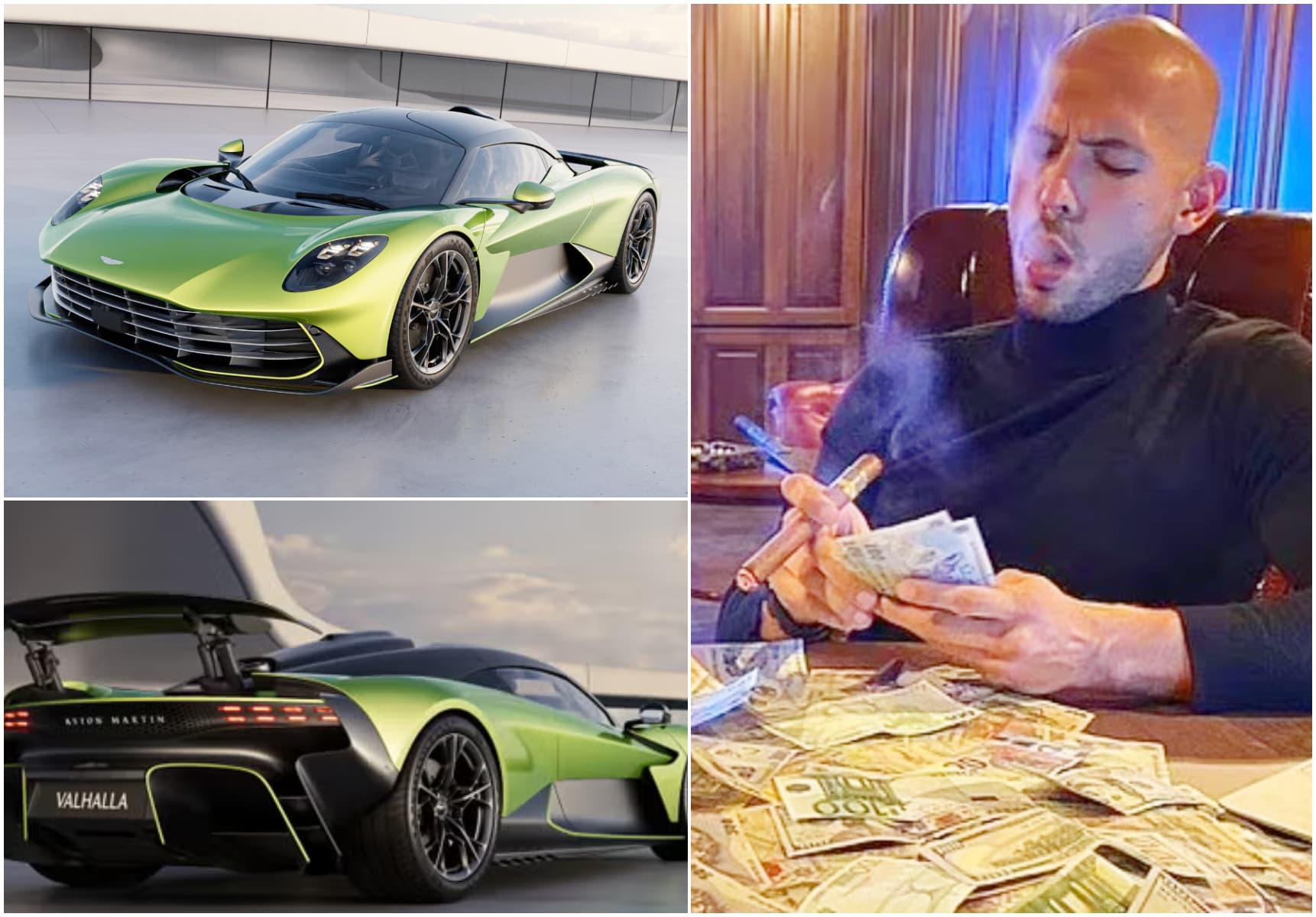 Poliția britanică i-a confiscat lui Andrew Tate avansul pentru un Aston Martin de un milion de lire. Cele 180.000 lire ”au fost obținute din evaziune fiscală”