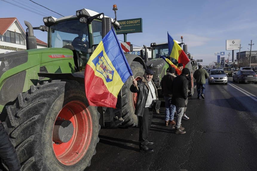Protestatarii care blochează centura Capitalei i-au cerut lui Ciolacu benzină gratis ca în Venezuela și să nu fie controlați în vămi