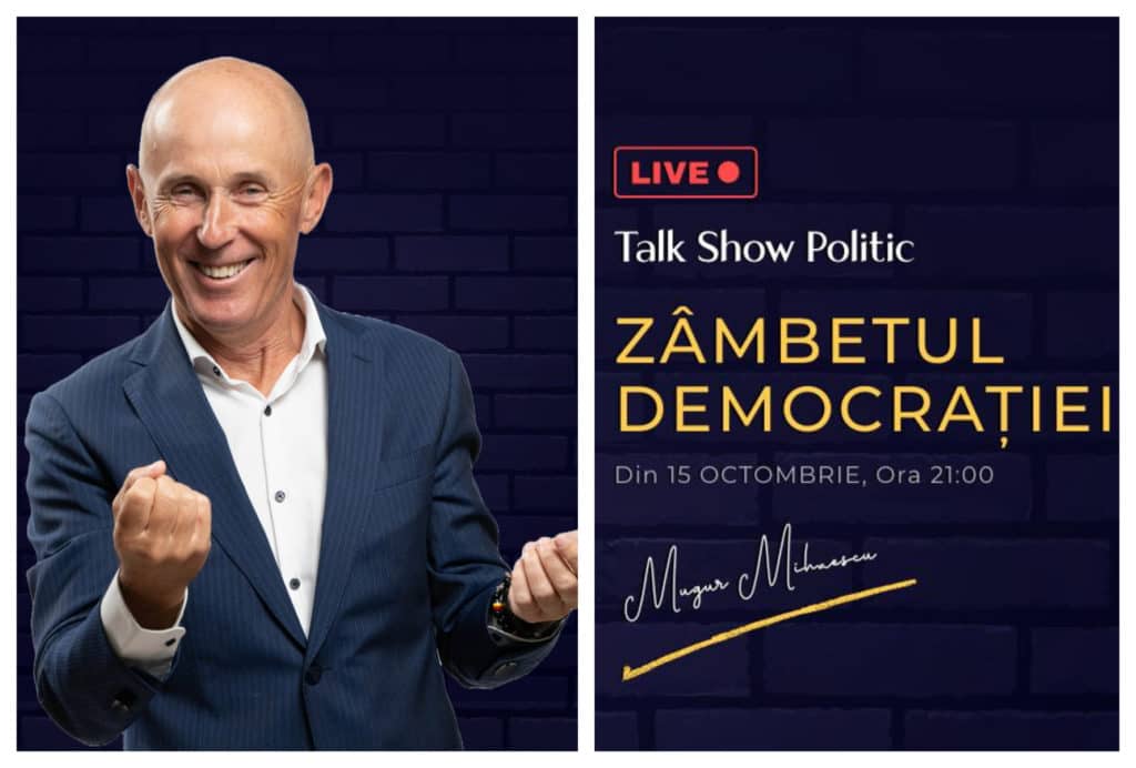 Rămas fără emisiune de televiziune, Mugur Mihăescu revine cu un nou show în online! Când începe și unde va putea fi văzut