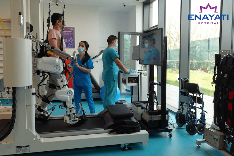#roboterapeut, un aparat de top din Enayati Hospital, care te ajută să mergi mai departe, mai ușor!