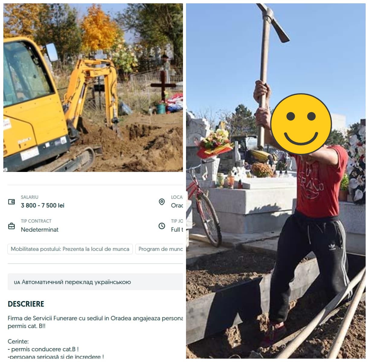 Care este salariul unui gropar în România în 2025! O meserie neașteptat de bine plătită, plus bacșiș