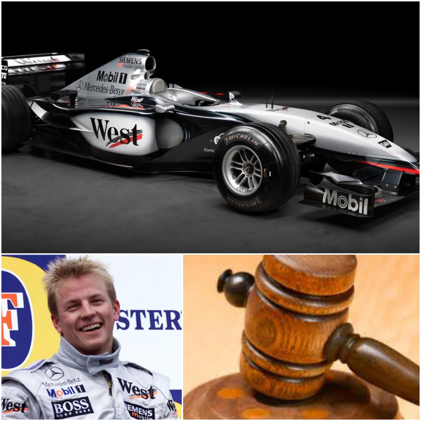 Simbol în Formula 1, un McLaren legendar, scos la licitație! Monopostul pilotat de Räikkönen este evaluat la 1,4 milioane de euro