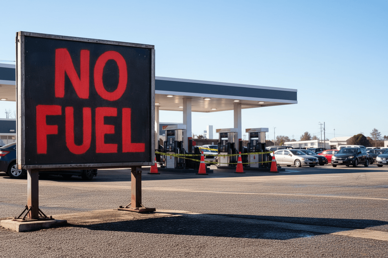 Vânzările de carburanţi, limitate în UE. Unele benzinării au rămas fără