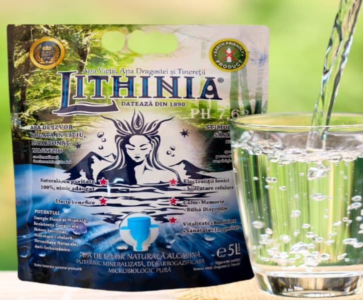 Știai că Lithinia este singura apă din România care conține carbonat de litiu? Află de ce merită să o consumi!