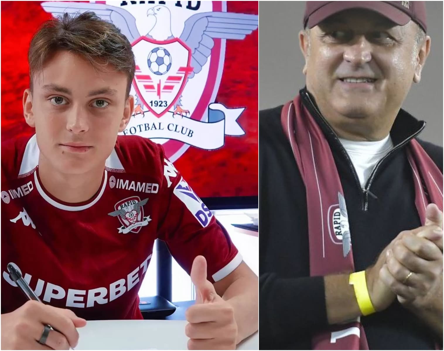 Șucu Jr., debut pentru Rapid, echipa finanțată de tatăl său. Și fratele său a debutat, însă în afacerile familiei