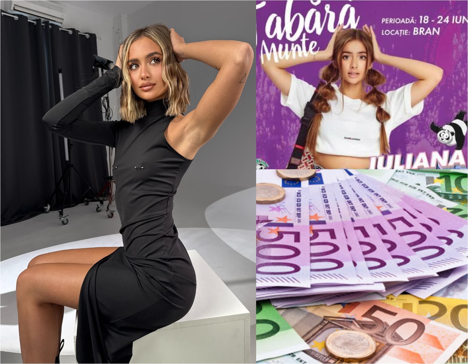 Tabăra Iulianei Beregoi de 999 €, poza… extra. ”Zâmbete” contra cost