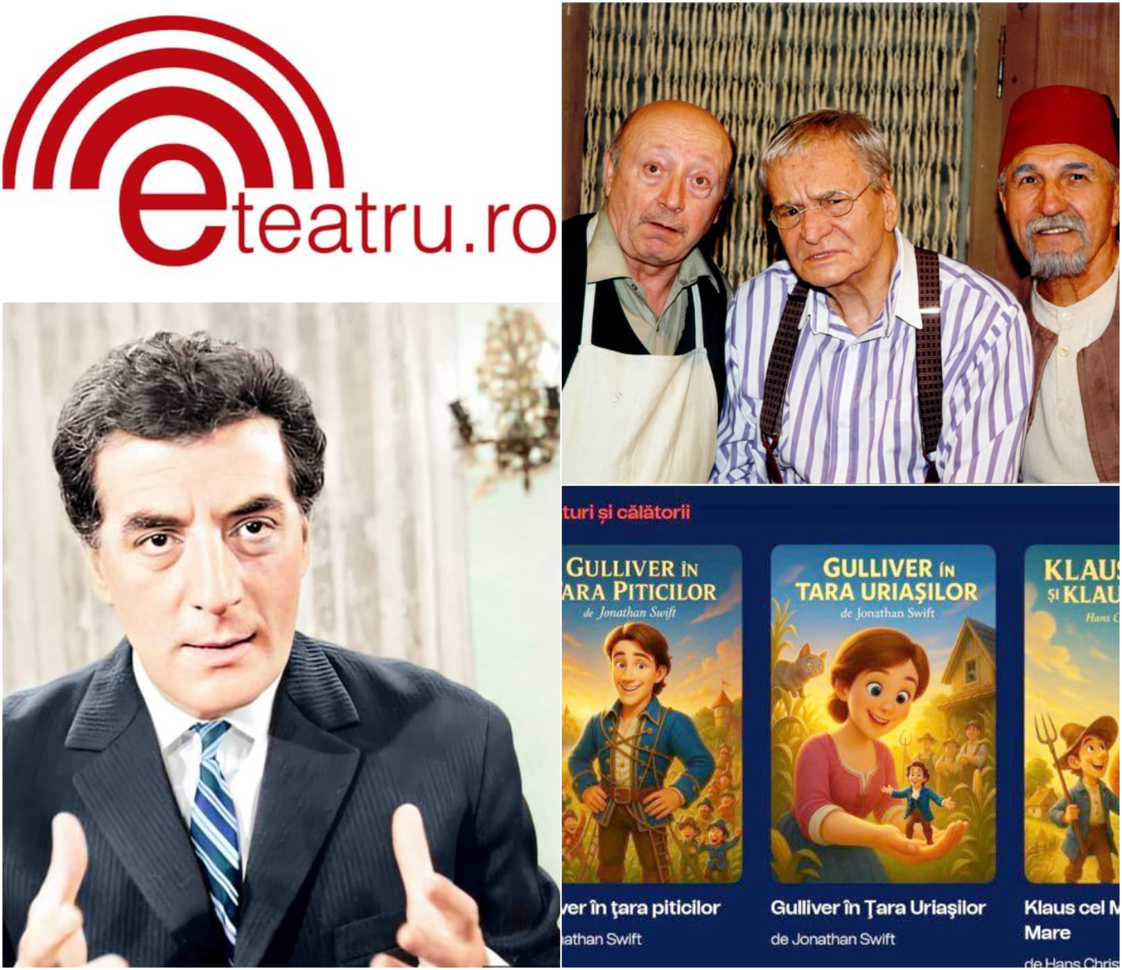 Teatrul radiofonic românesc ajunge online. De astăzi, mii de piese pot fi ascultate pe eteatru.ro!