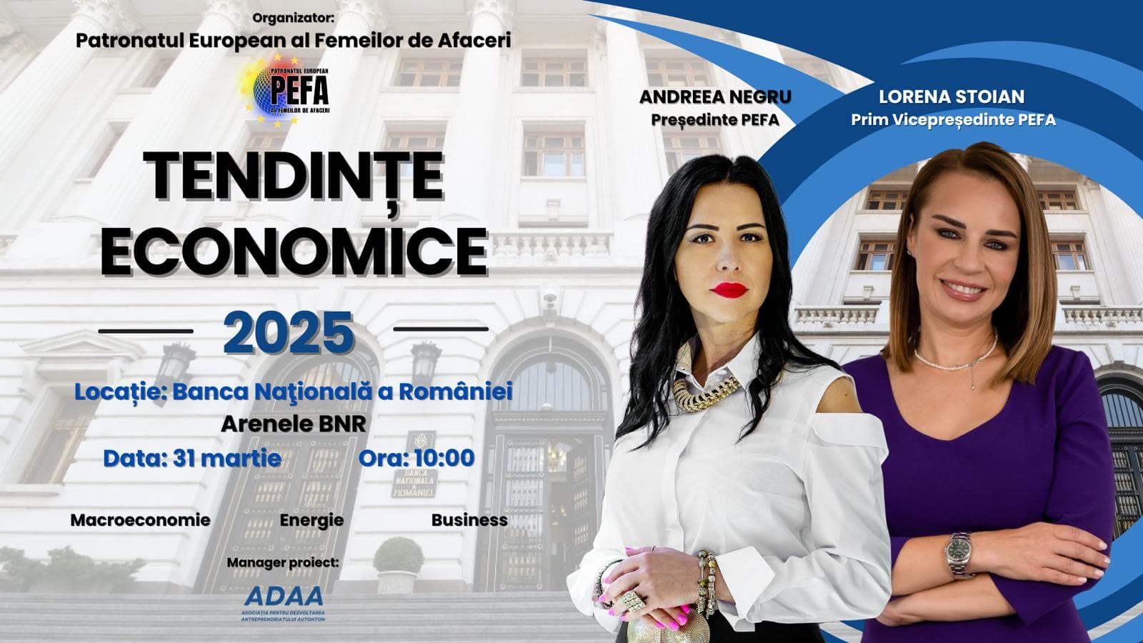 Tendințe Economice 2025 – Reper strategic pentru un an marcat de transformări economice și geopolitice