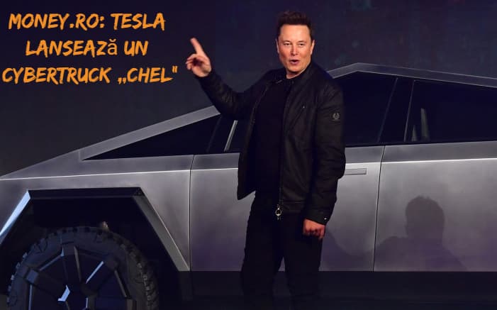 Tesla lansează un Cybertruck „chel”! Cât costă SUV-ul fără 4X4, 2 motoare, suspensie adaptivă și bare de lumini?
