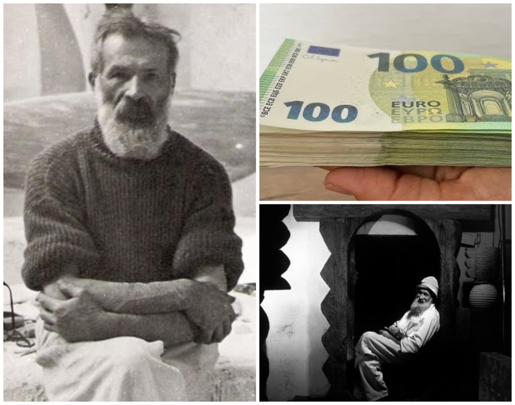 Ultima fotografie cu Brâncuși în România, licitată! Cu cât s-a vândut instantaneul realizat chiar la Târgu Jiu