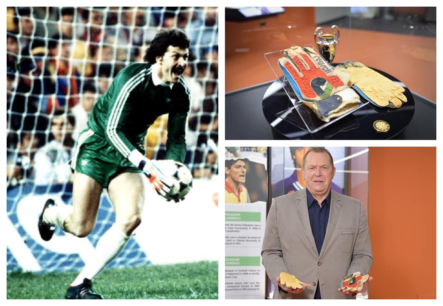 Ultima mare bucurie a lui Helmut Duckadam: și-a revăzut mănușile de la Sevilla ’86. Regretul său rămâne legat de Steaua