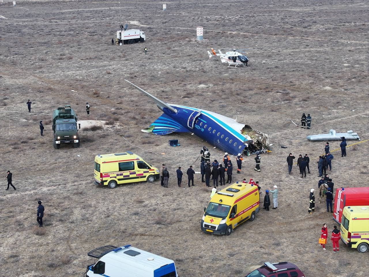 Un avion de pasageri s-a prăbușit în Kazahstan