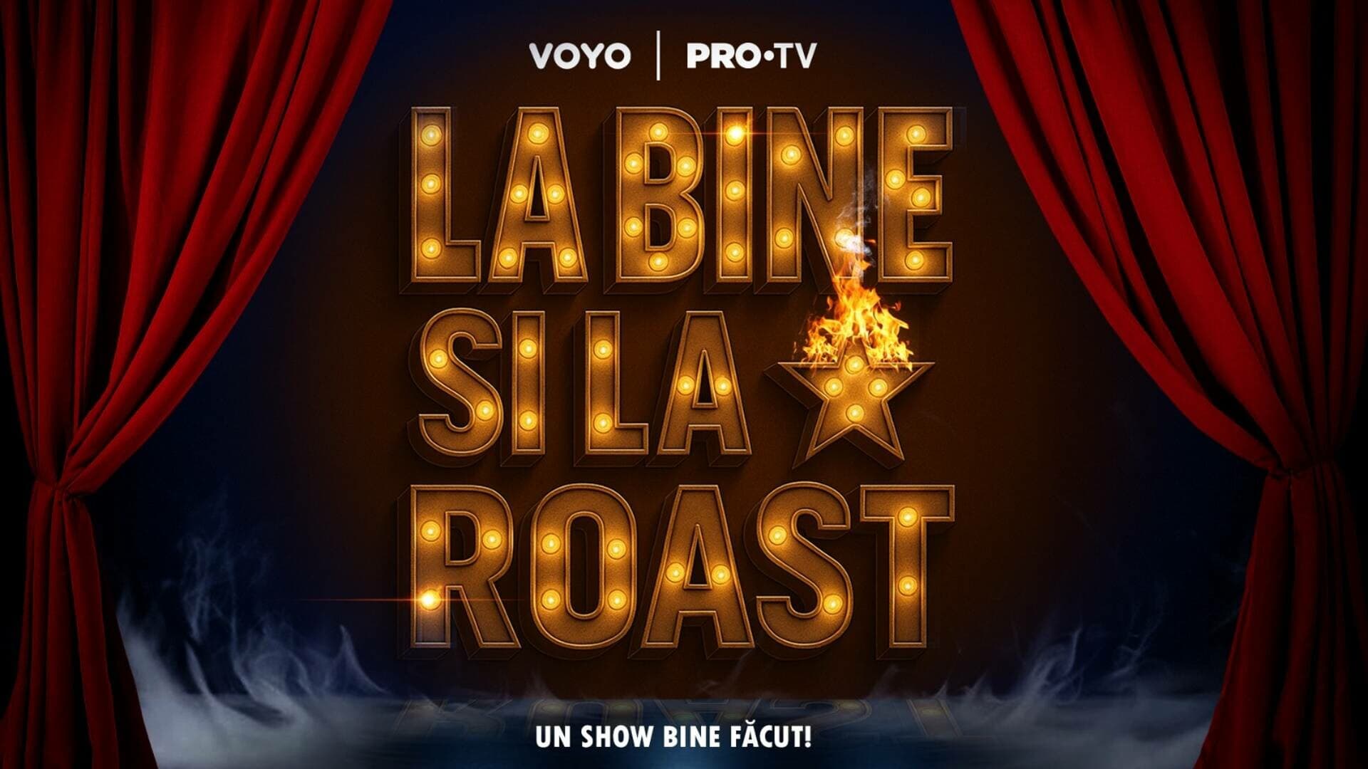 Un nou show incendiar cu glume tăioase la PRO TV, ”La bine și la roast”! Unde va ajunge onorariul invitaților