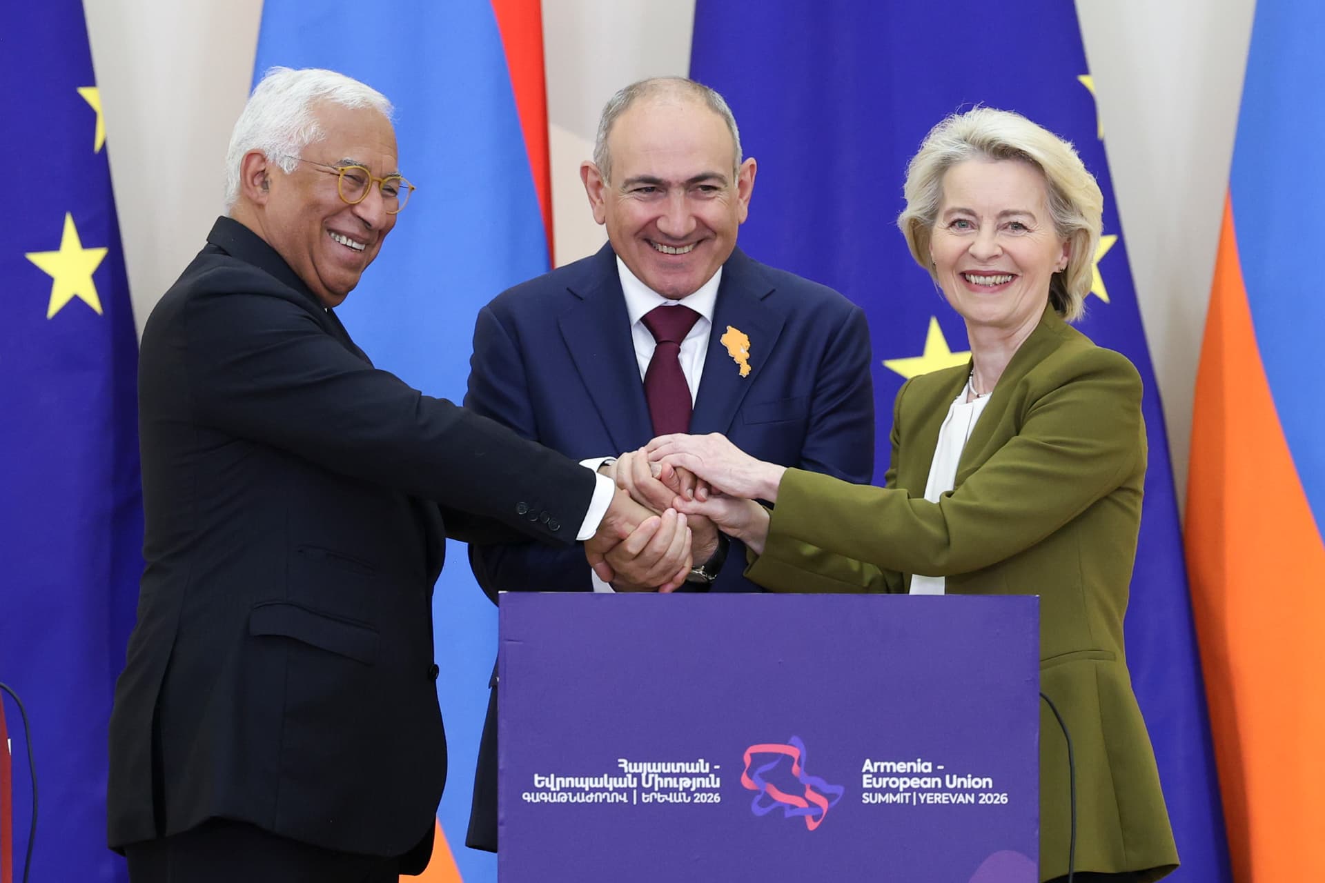 Uniunea Europeană și Armenia semnează un parteneriat de conectivitate la primul lor summit bilateral